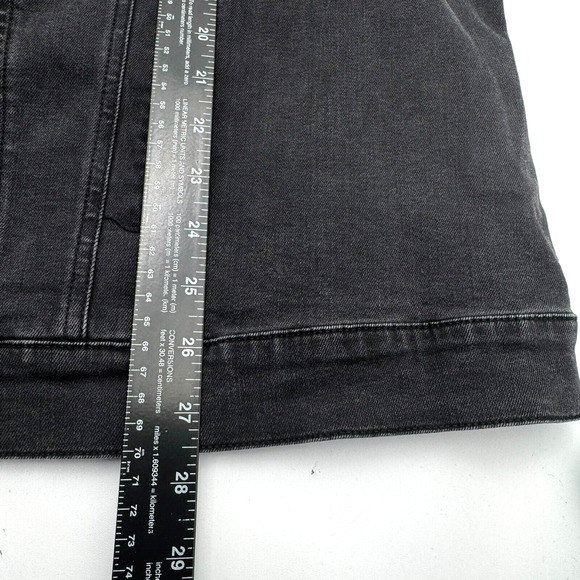 DISNEY STORE NWT Women's 3X Black Haunted Mansion‎ Denim Jean jacket Madam Leota - Picture 10 of 16